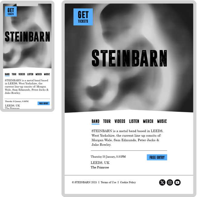 Steinbarn website